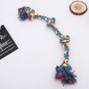 Pet dog knot toy chew resistant dog toy