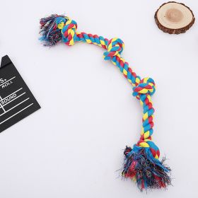 Pet dog knot toy chew resistant dog toy