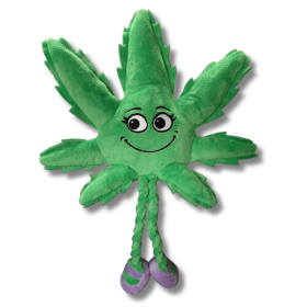 Dog Toy, Funny Squeaky Weed Toy