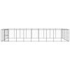Outdoor Dog Kennel Steel 703.3 ftÂ²