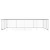 Outdoor Dog Kennel Galvanized Steel 299.2"x299.2"x72.8"