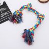 Pet dog knot toy chew resistant dog toy