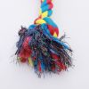 Pet dog knot toy chew resistant dog toy