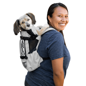 K9 Sport Sack Air 2 (Color: Light grey, size: Medium (17"-20" from collar to tail))